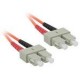 C2G 3m SC/SC LSZH Duplex 62.5/125 Multimode Fibre Patch Cabl