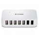 D-link Trade Usb 2.0 7port Hub Perp