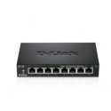 D-link Trade 8-port 10/100 Metal Housing Perp