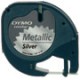 Dymo Cinta Metaliza Negro/platasupl