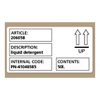 Dymo Shipping Badge Labels Supl