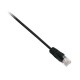 V7 Cable de red CAT5e UTP (RJ45 m/m) negro 3 m