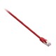 V7 Cable de red STP blindado CAT6 (RJ45m/m), rojo 2 m
