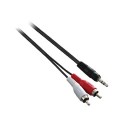 V7 Cable de audio 3,5 mm a RCA, 1,5 m