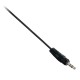 V7 Cable para estéreo de 3,5 mm negro (m/m) 1,5 m