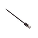 V7 Cable de red CAT5e RJ45 STP apantallado, negro 15 m