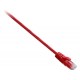 V7 Cable de red CAT5e UTP (RJ45 m/m), rojo 5 m