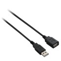 V7 Cable extensor para USB 2.0 de A (m/h) negro 3 m
