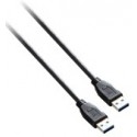 V7 cable USB 3.0 de A (m/m), negro 1,8 m