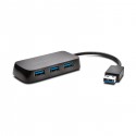 Kensington Hub USB 3.0 de cuatro puertos UH4000: negro