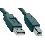 V7 Usb Cable 3m A To B Dgrey Cabl