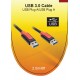 V7 cable USB 3.0 de A (m/m) negro 2 m