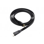 V7 Cable plano HDMI (m/m), conector chapado en oro