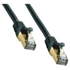V7 Cable de red CAT5e RJ45 STP apantallado, gris oscuro 10 m
