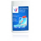 V7 Cleaning Wipes Small Tube Accs