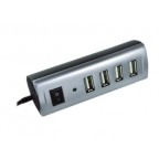 V7 Usb Hub 4-port Power Adapt Perp