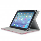 V7 Slm Folio Case Univ Red Accs