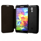 V7 Funda con solapa para Samsung® Galaxy S5 - Negro