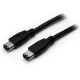 StarTech.com 6 ft. IEEE-1394 FireWire Cable 6-pin to