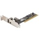 StarTech.com Adaptador Tarjeta FireWire 400 PCI 2 Puertos 6 