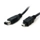 StarTech.com 6 ft. IEEE-1394 FireWire Cable 4-6 M/M