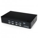 Startech.com Conmutador Kvm Profesional 4 Perp