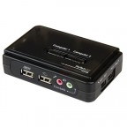 Startech.com Juego Kit Conmutador Kvm De 2 Perp