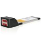 StarTech.com Tarjeta Adaptadora Controladora ExpressCard /34