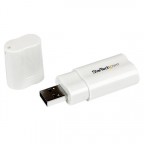 Startech.com Tarjeta De Sonido Estereo Usb Accs