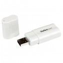 Startech.com Tarjeta De Sonido Estereo Usb Accs