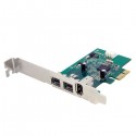 StarTech.com Adaptador Tarjeta FireWire PCI-Express PCI-e de