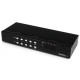 StarTech.com Conmutador Matrix VGA de 4 Puertos 4x4 con Audi