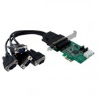 Startech.com Tarjeta Pci Express 4 Puertos Ctlr