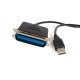 StarTech.com Cable de 3m Adaptador Impresora Centronics A US