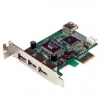 Startech.com Tarjeta Pci Express Usb 2.0 3 Ctlr