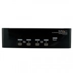 StarTech.com Conmutador Switch KVM 4 Ordenadores 2 Monitores