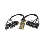 StarTech.com Tarjeta Adaptadora PCI Express PCIe de 16 Puert