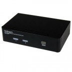 StarTech.com Conmutador Switch KVM 2 puertos HDMI con Hub Co