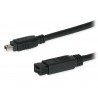 StarTech.com 10 ft 1394b Firewire Cable 9-4 Pin M-M