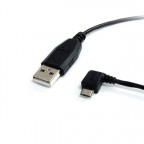 StarTech.com Cable de 30cm USB a Micro B Acodado la Izquierd