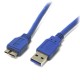 StarTech.com Cable Adaptador USB 3.0 Super Speed a Macho Mic
