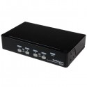 StarTech.com Conmutador Switch KVM 4 Puertos de Vídeo VGA US