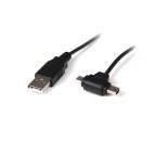 StarTech.com Cable Adaptador de 90cm USB a Macho Mini B y Mi