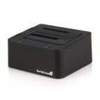 StarTech.com Estación de Conexión Dock USB y eSATA para 2 Di