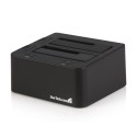 StarTech.com Estación de Conexión Dock USB y eSATA para 2 Di