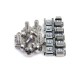 Startech.com Paquete 100 Tornillos Y Tuercasrack