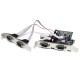 StarTech.com Tarjeta Adaptadora PCI Express PCIe de 4 Puerto