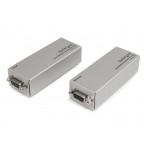 StarTech.com Extensor de 1 Puerto Serie Serial RS232 DB9 por