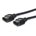 StarTech.com Cable SATA Serial ATA 30cm Redondo con Cierre d