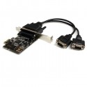 StarTech.com Tarjeta Adaptadora PCI Express PCIe de 2 Puerto